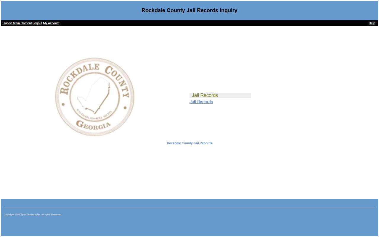 Rockdale County arrest records and court charges jail search portal